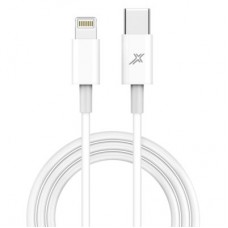 Дата кабель USB-C to Lightning 12W CL-03W White Grand-X (CL-03W) - Фото