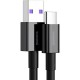 Дата кабель USB 2.0 AM to Type-C 2.0m 3A Black Baseus (CATYS-A01) Дата кабель USB 2.0 AM to Type-C 2.0m 3A Black Baseus (CATYS-A01)