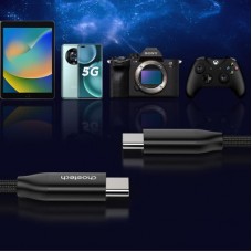 Дата кабель USB-С to USB-С 2.0m 240W USB2.0 Choetech (XCC-1036-BK) - Фото