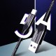 Дата кабель USB 2.0 AM to Type-C 1.2m 5A Choetech (AC0013-BK)