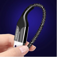 Дата кабель USB 2.0 AM to Type-C 1.2m 5A Choetech (AC0013-BK) - Фото