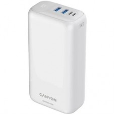 Батарея універсальна Canyon PB-301 30000mAh PD/20W, QC/3.0 (CNE-CPB301W) - Фото