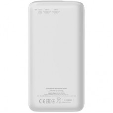 Батарея універсальна Canyon PB-301 30000mAh PD/20W, QC/3.0 (CNE-CPB301W) - Фото