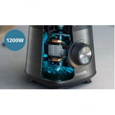 Блендер Philips стаціонарний Series 5000, 1200Вт, чаша-2000мл, скло, склянка в ко (HR3041/00) - Фото