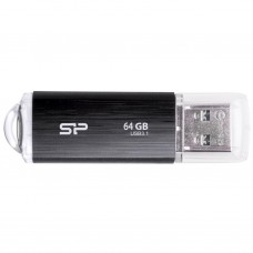 USB флешнакопичувач Silicon Power 64 GB Blaze B02 Black USB 3.1 (SP064GBUF3B02V1K) - Фото