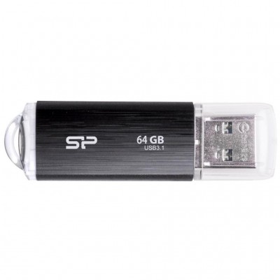 USB флешнакопичувач Silicon Power 64 GB Blaze B02 Black USB 3.1 (SP064GBUF3B02V1K)