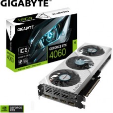 Відеокарта GIGABYTE GeForce RTX4060 8Gb EAGLE OC ICE (GV-N4060EAGLEOC ICE-8GD) - Фото