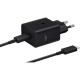 Зарядний пристрій Samsung 45W Compact Power Adapter (w C to Cable) Black (EP-T4511XBEGEU)