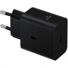 Зарядний пристрій Samsung 45W Compact Power Adapter (w C to Cable) Black (EP-T4511XBEGEU) - Фото