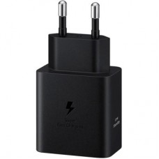 Зарядний пристрій Samsung 45W Compact Power Adapter (w C to Cable) Black (EP-T4511XBEGEU) - Фото