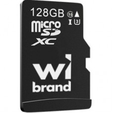 Карта памяти Wibrand 128GB mictoSD class 10 UHS-I U3 (WICDHU3/128GB)