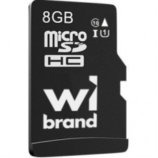 Карта памяти Wibrand 8GB mictoSD class 10 (WICDHC10/8GB)