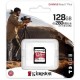 Карта памяти Kingston 128GB SDXC class 10 UHS-II U3 Canvas React Plus (SDR2V6/128GB)
