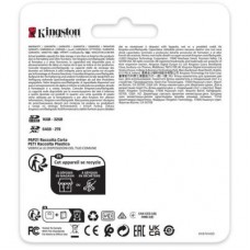 Карта памяти Kingston 128GB SDXC class 10 UHS-II U3 Canvas React Plus (SDR2V6/128GB) - Фото