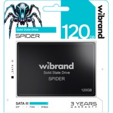Накопичувач SSD 2.5" 120 GB Spider Wibrand (WI2.5SSD/SP120GB) - Фото