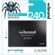 Накопичувач SSD 2.5" 240 GB Spider Wibrand (WI2.5SSD/SP240GBST) - Фото