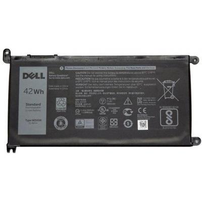 Акумулятор для ноутбука Dell Inspiron 15-5568 WDX0R, 42 Wh (3500mAh), 3cell, 11.4 V (A47307)