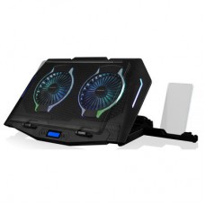 Підставка для ноутбука Modecom SILENT FAN MC-CF-21-RGB (PL-MC-CF-21-RGB) - Фото