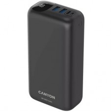 Батарея універсальна Canyon PB-301 30000mAh PD/20W, QC/3.0 (CNE-CPB301B) - Фото