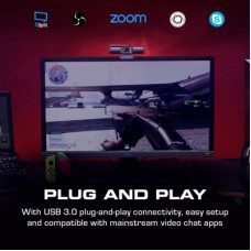 Веб-камера AVerMedia Live Streamer CAM PW513 4K Black (61PW513000AC) - Фото