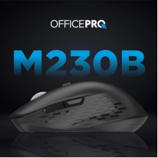Мышка OfficePro M230B Silent Click Wireless/Bluetooth Black (M230B) - Фото