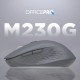 Мышка OfficePro M230G Silent Click Wireless/Bluetooth Gray (M230G)