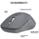 Мышка OfficePro M230G Silent Click Wireless/Bluetooth Gray (M230G)