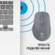 Мышка OfficePro M230G Silent Click Wireless/Bluetooth Gray (M230G)