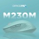 Мышка OfficePro M230M Silent Click Wireless/Bluetooth Mint (M230M)