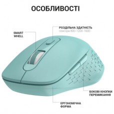 Мышка OfficePro M230M Silent Click Wireless/Bluetooth Mint (M230M) - Фото