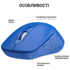 Мышка OfficePro M230C Silent Click Wireless/Bluetooth Blue (M230С) - Фото