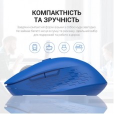 Мышка OfficePro M230C Silent Click Wireless/Bluetooth Blue (M230С) - Фото