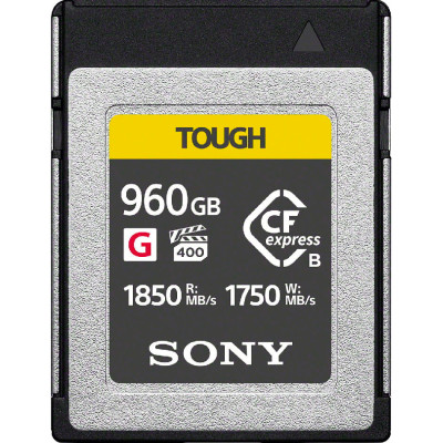 Карта памяти Sony 960GB CFexpress Type B Tough (CEBG960T.CE7)