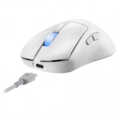 Мышка ASUS ROG Keris II WL ACE Wireless/Bluetooth/USB White (90MP03N0-BMUA10) - Фото