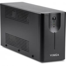 Джерело безперебійного живлення Vinga LED 800VA metal case (VPE-800M) - Фото