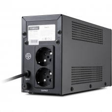 Джерело безперебійного живлення Vinga LED 800VA metal case (VPE-800M) - Фото