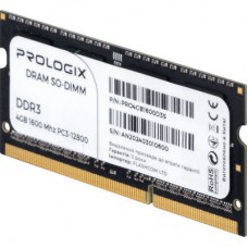 Модуль пам'яті для ноутбука SoDIMM DDR3 4GB 1600 MHz Prologix (PRO4GB1600D3S) - Фото