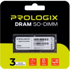 Модуль пам'яті для ноутбука SoDIMM DDR3 4GB 1600 MHz Prologix (PRO4GB1600D3S) - Фото