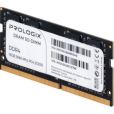Модуль пам'яті для ноутбука SoDIMM DDR4 16 GB 2666 MHz Prologix (PRO16GB2666D4S) - Фото