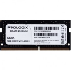 Модуль пам'яті для ноутбука SoDIMM DDR4 16 GB 3200 MHz Prologix (PRO16GB3200D4S) - Фото