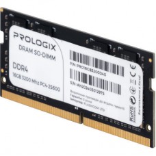 Модуль пам'яті для ноутбука SoDIMM DDR4 16 GB 3200 MHz Prologix (PRO16GB3200D4S) - Фото