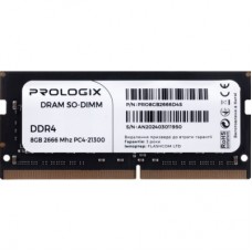 Модуль пам'яті для ноутбука SoDIMM DDR4 8 GB 2666 MHz Prologix (PRO8GB2666D4S) - Фото