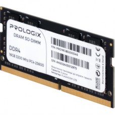 Модуль пам'яті для ноутбука SoDIMM DDR4 8GB 3200 MHz Prologix (PRO8GB3200D4S) - Фото