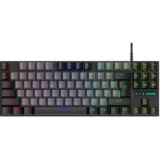 Клавіатура GamePro MK100B Blue Switch LED USB Black (MK100B) - Фото