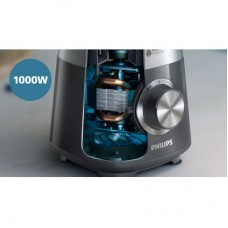 Блендер Philips стаціонарний Series 5000, 1000Вт, чаша-2000мл, сірий (HR3020/20) - Фото