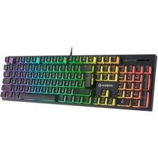Клавіатура GamePro MK85B Blue Switch RGB USB Black (MK85B) - Фото