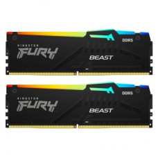 Модуль памяти для компьютера DDR5 32GB (2x16GB) 6000 MHz Beast RGB Kingston Fury (ex.HyperX) Модуль памяти для компьютера DDR5 32GB (2x16GB) 6000 MHz Beast RGB Kingston Fury (ex.HyperX)