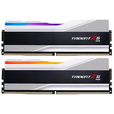 Модуль памяти для компьютера DDR5 32GB (2x16GB) 6000 MHz Trident Z5 RGB White G.Skill