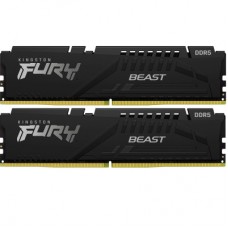 Модуль памяти для компьютера DDR5 32GB (2x16GB) 6400 MHz Beast Black XMP Kingston Fury (ex.HyperX) Модуль памяти для компьютера DDR5 32GB (2x16GB) 6400 MHz Beast Black XMP Kingston Fury (ex.HyperX)