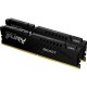 Модуль пам'яті для комп'ютера DDR5 32GB (2x16GB) 6800 MHz Beast Black EXPO Kingston Fury (ex.HyperX)